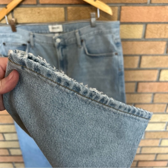 AGOLDE Mia Mid Rise Denim Jeans Straight Leg Scene Light Wash Women’s Size 34 - Picture 5 of 9